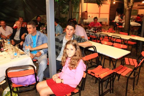 Σεραφείμ Ρούσσας - Αλέκος,  Δημήτρης, Αλέξανδρος & Κέλλυ Λιόλιου