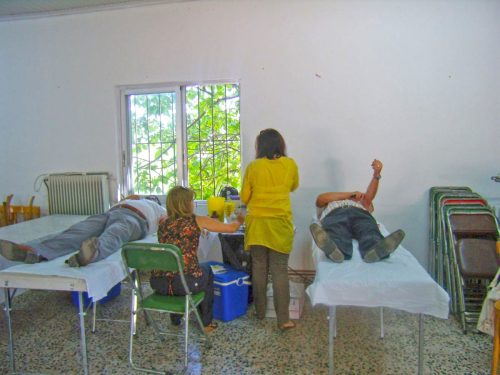 Αιμοδοσία στη Μεγαλόχαρη